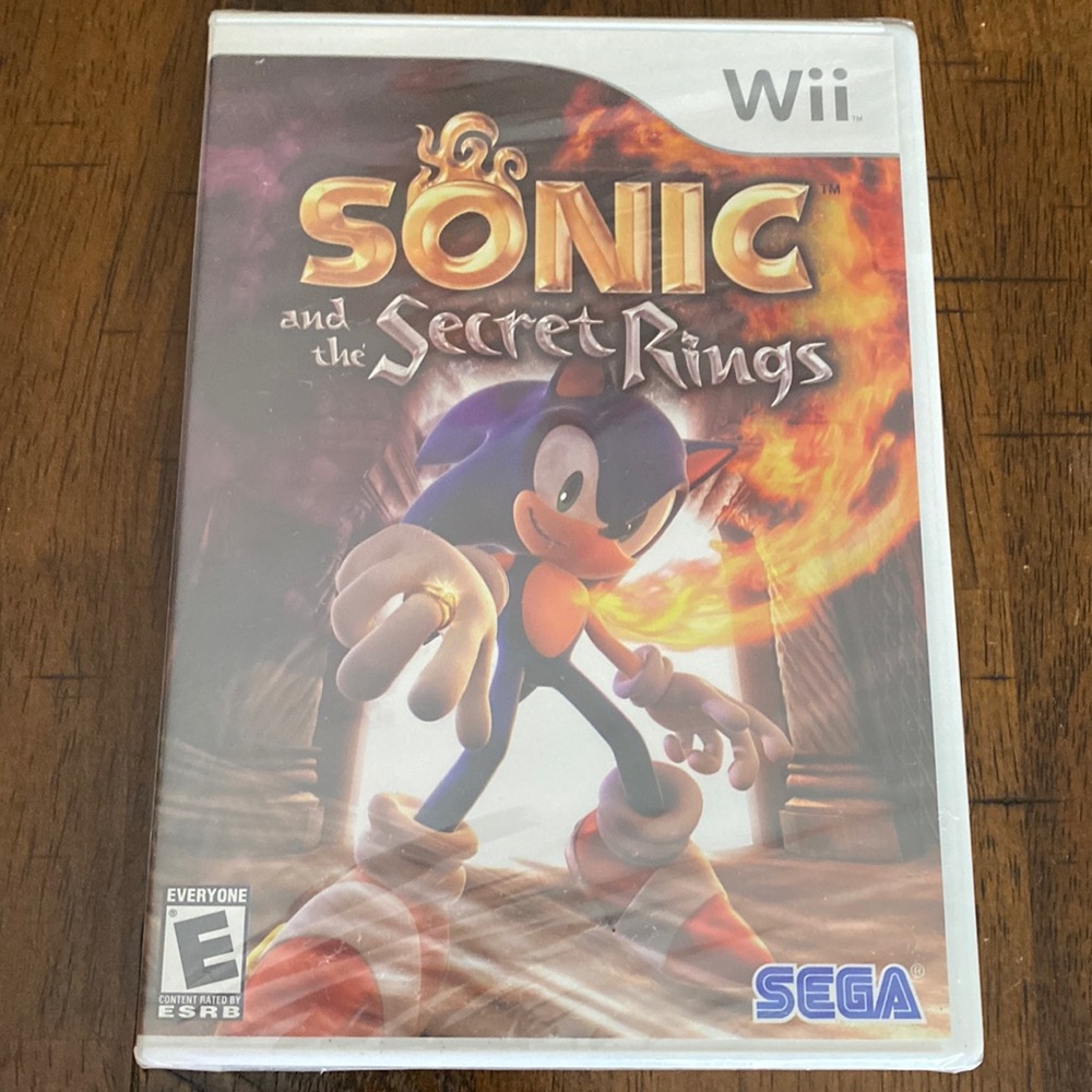 Sonic and the Secret Rings, Sega, Nintendo Wii Video Game